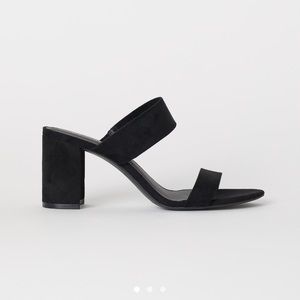 H&M Block-Heeled Sandals